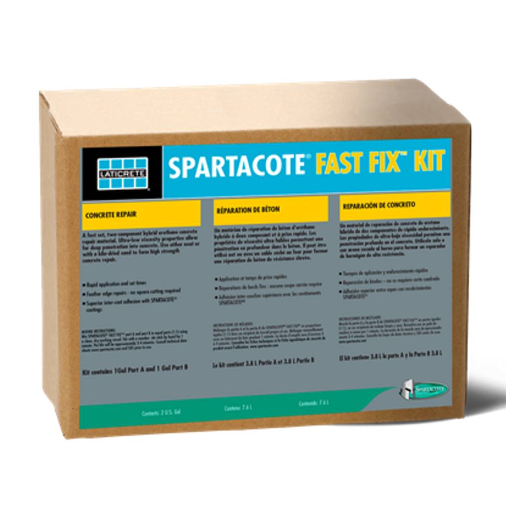 LATICRETE® Spartacote® Fast-Fix Low Odor, Products, Epoxies, Polyaspartic Coatings, and Pigments near Evans, Georgia (GA)