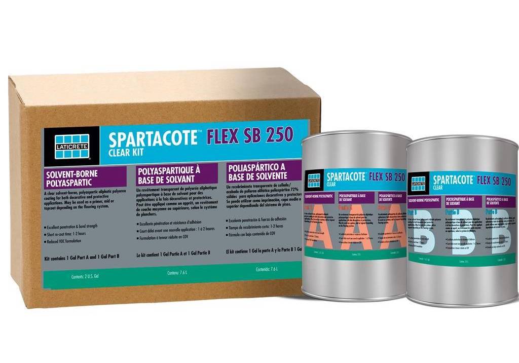 LATICRETE® Spartacote® Flex SB-250 Products, Epoxies, Polyaspartic Coatings, and Pigments near Evans, Georgia (GA)